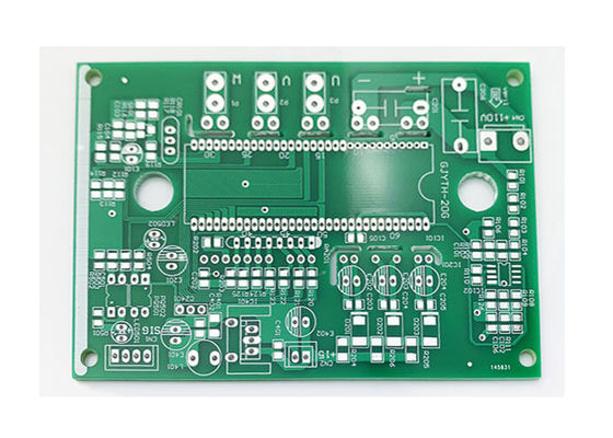 Медный одетый двойник встал на сторону алюминиевым Pcb слоя платы с печатным монтажом Pcb встали на сторону двойником, который двойной